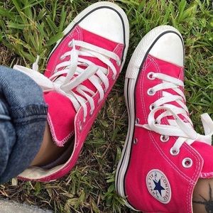 Hot Pink Converse